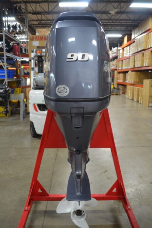 2015 Yamaha 90hp 4 stroke 20 Shaft Remote Outboard Motor