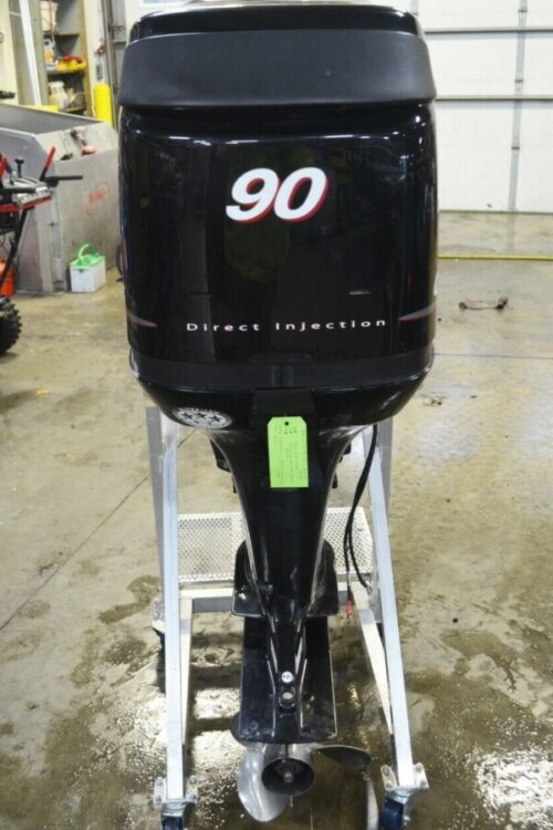 2008 Mercury 90hp 2 Stroke Tiller Long-shaft outboard motor