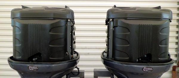 Twin 2006 Yamaha 250hp 4 Stroke 25” Outboard Motors - Image 2