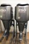 Twin 2007 Yamaha 250hp 4-Stroke 25-Shaft Outboard Motor