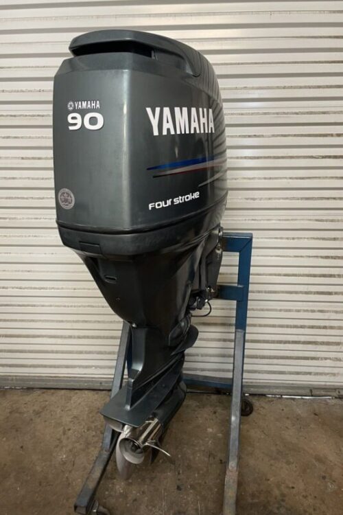 2003 Yamaha 90hp F90LRB 4 Stroke outboard motor standard 20” inch shaft length
