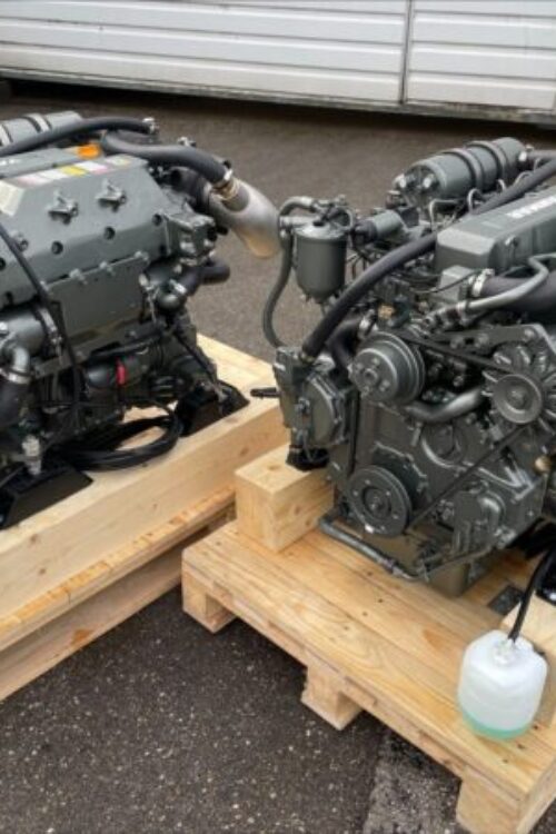 Pair New YANMAR 4LHA-STP 240HP at 3300 RPM Bobtail Warranty