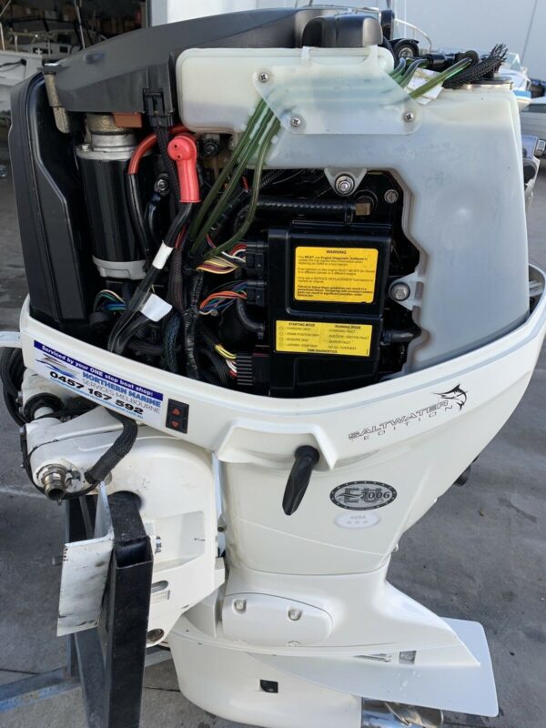 2013 Evinrude 90Hp Etec 2 Stroke Outboard Motor - Image 4