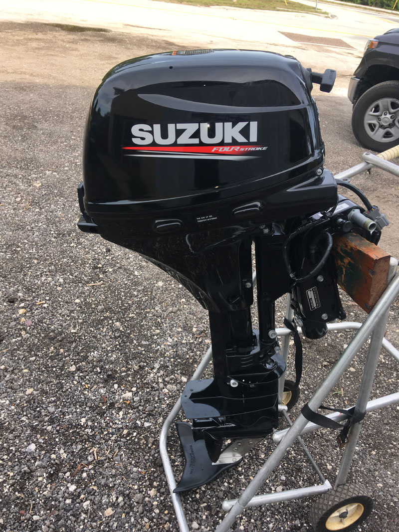 Suzuki 20hp 4 Stroke Long Shaft EFI Remote Outboard Motor - Image 2
