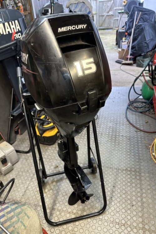 Used Mercury 15 Hp Four Stroke EFI Electric Start Long Shaft