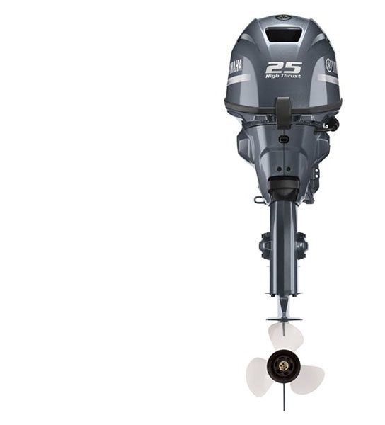Yamaha T25LA Outboard Motor Four Stroke High Thrust