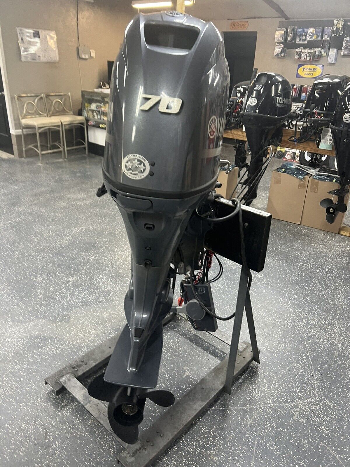 2020 Yamaha 70hp 4 Stroke 20 shaft Outboard Motor - Image 2