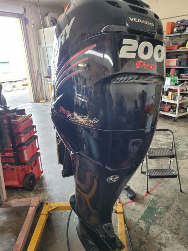 2013 Mercury 200hp PRO Verado 4 Stroke Outboard Motor