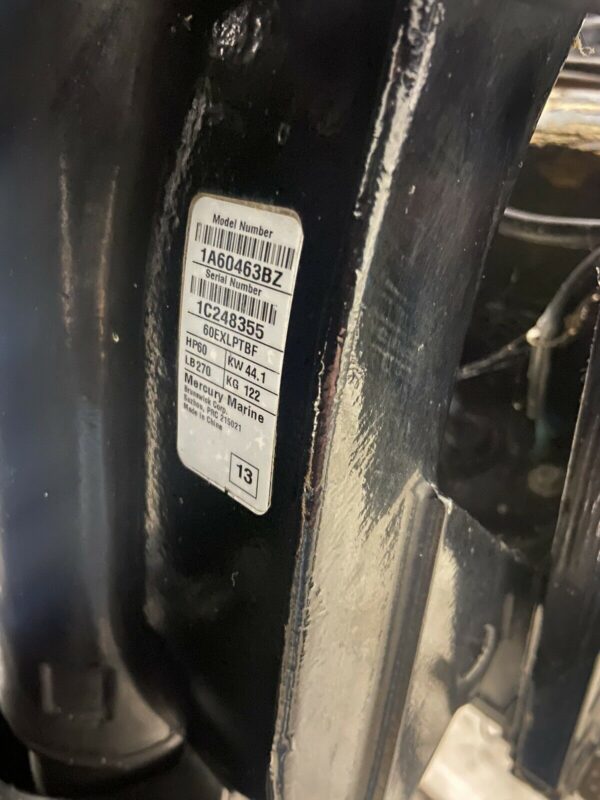 2013 Mercury 60hp 4 5stroke 25-Shaft-Long Outboard motor - Image 3