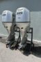 2013 Pair Honda 225hp 4-Stroke 30-Shaft Outboard Motor