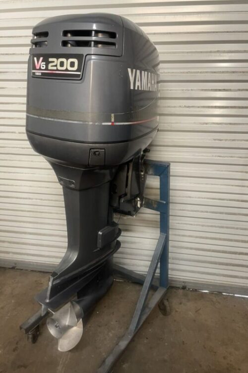 2000 Yamaha 200hp SaltWater Series II OX66 EFI Outboard Motor