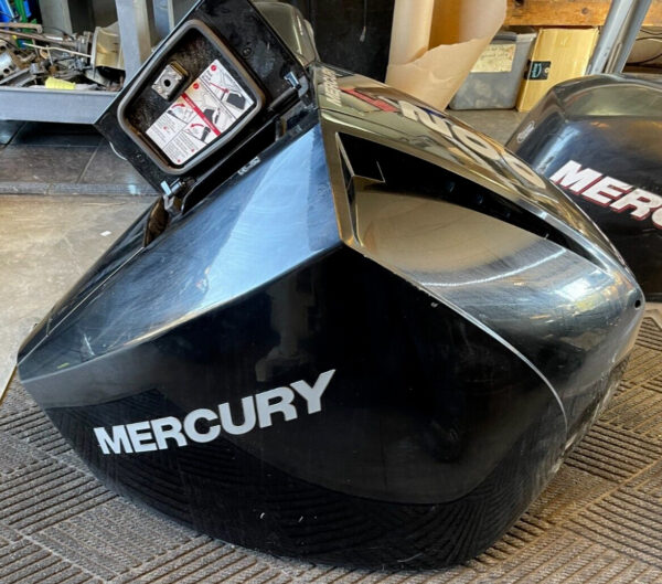 0670 OEM Mercury 175 200 225 HP Top Cowling 8M0142178 - Image 3