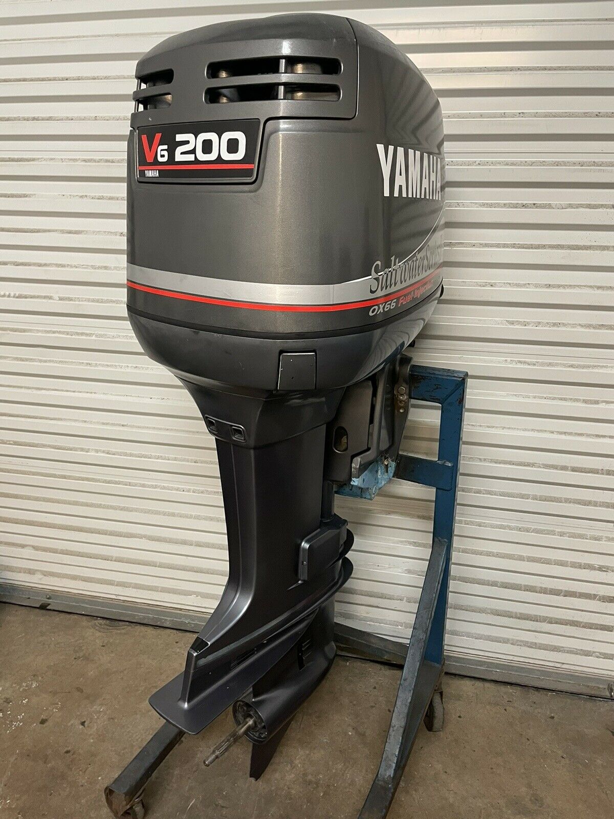2002 Yamaha 200hp EFI-OX66-Salt-Water-Series-II 2 Stroke Outboard Motor - Image 2