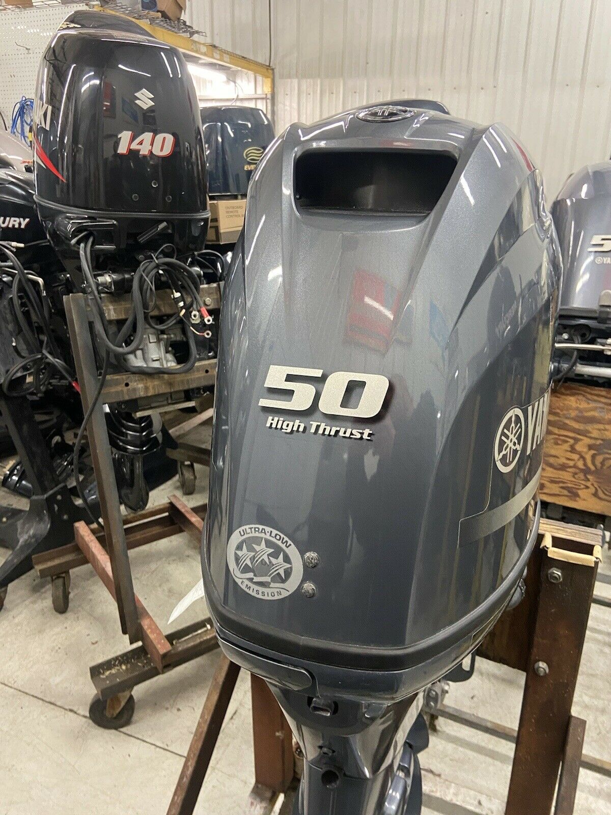 2013 Yamaha 50hp 4 Stroke 20 shaft Outboard Motor - Image 2