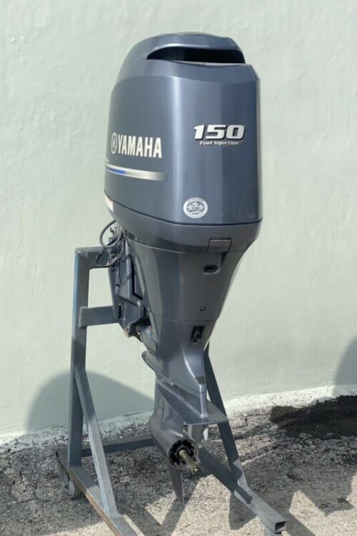 2014 Yamaha 150 4-stroke 25” outboard motor