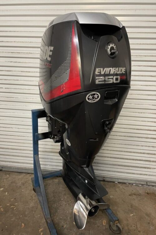 2015 Evinrude Etec 250hp H.O. 2-Stroke 20” Outboard Motor