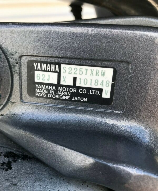 Pair-Yamaha 0X66 Efi 225Hp 25 Shaft Outboard Motor - Image 3