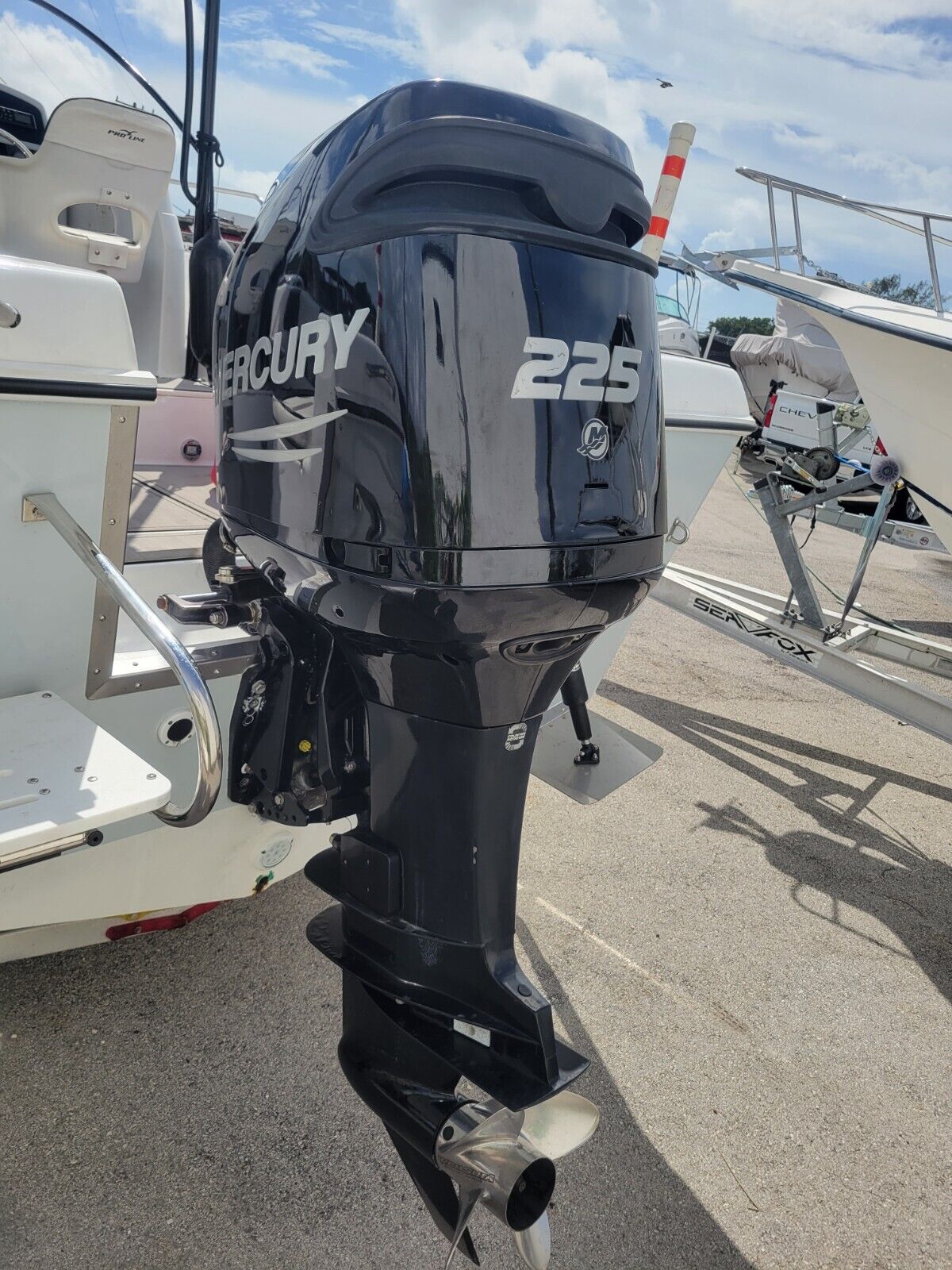 2012 Mercury 225hp 225CXL Optimax 2 Stroke Outboard Motor - Image 2