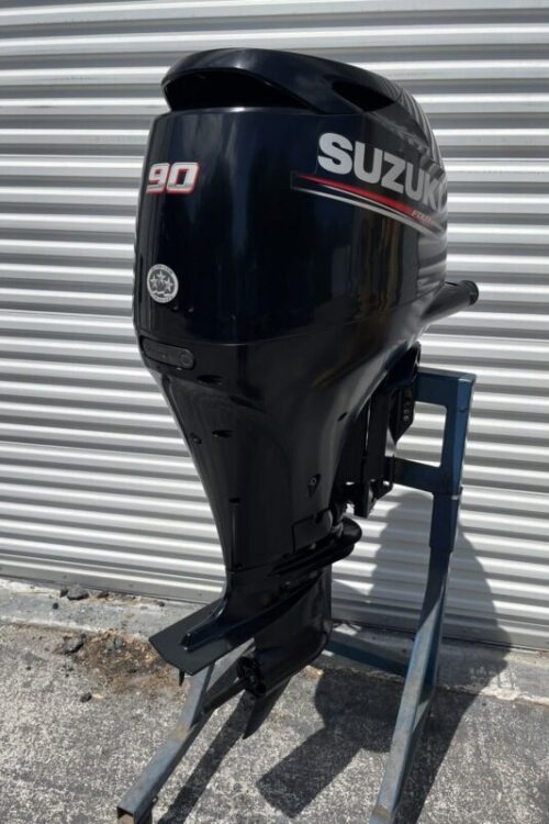 2019 Suzuki 90hp EFI 4 stroke 25 shaft outboard motor