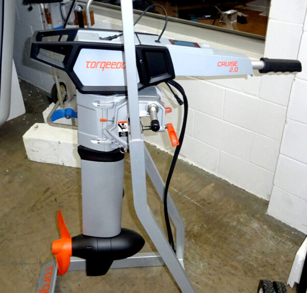 New Torqeedo Cruise 2.0 TS Electric Outboard Motor with Tiller